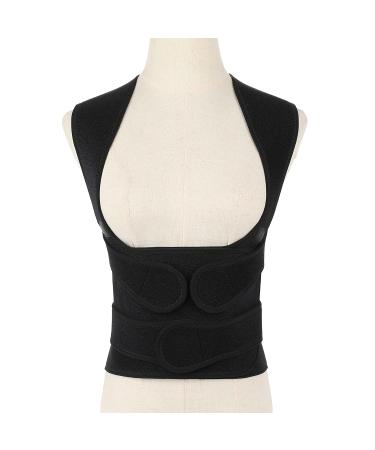 Back Brace Posture Corrector for Men & Women - Adjustable Spine Support & Pain Relief for Scoliosis Hunchback - Fits Waist 26-34 inch - Buy Online on GoSupps.com