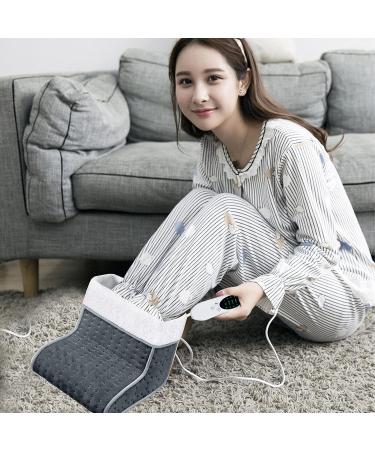 Ultra-Fast Foot Warmer - Electric Heated Shoes with 3 Levels Overheating Protection & Washable Design - Gray - Buy Online on GoSupps.com