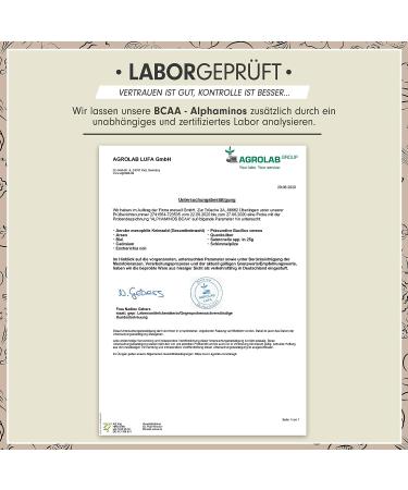 Buy Alphaminos BCAA 300g Cherry - Test Winner 2:1:1 Ratio Vegan Essential Amino Acids Top Solubility Lab Tested - Buy Online on GoSupps.com