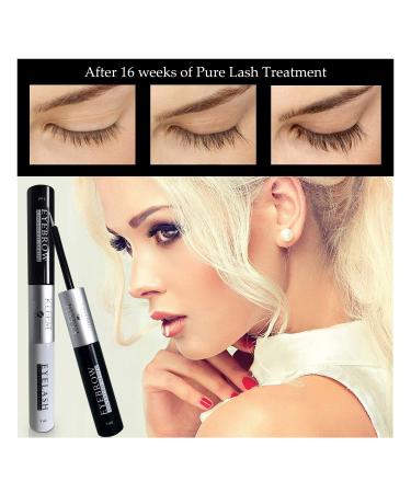 Natural Eyelash & Eyebrow Growth Serum - 2 in 1 | Longer, Fuller, Thicker Lashes and Brows | Nourishing Formula | 0.34 oz - Buy Online on GoSupps.com