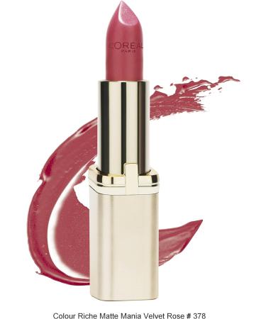 L'Or al Paris Color Riche 378 Velvet Rose 5 ml Pink 1 count (Pack of 1) - Buy Online on GoSupps.com