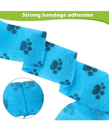 Ukofew 6pcs Self-Adhesive Bandage for Pets & Horses | Elastic Cohesive Wrap for Dogs Cats & Injuries (5cm x 4.5m) - Shop Now! - Buy Online on GoSupps.com