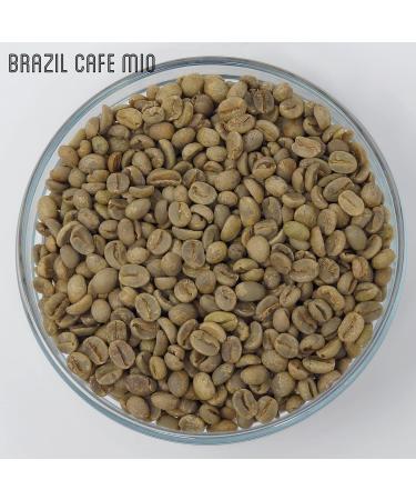 1kg Green Coffee Beans - Unroasted Raw Beans for Home Roasters - Brazil Cafe Mio - Brown Bear - Arabica Catucai Amarelo - Buy Online on GoSupps.com