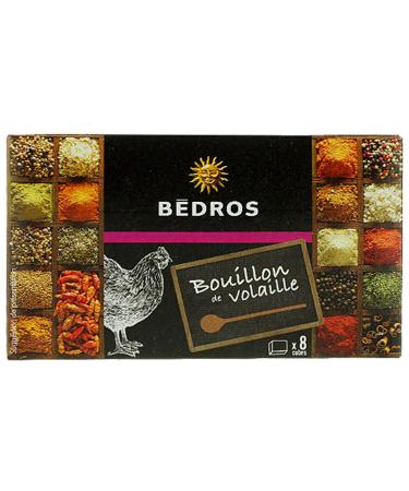 Une s lection Toupargel Chicken stock - Bedros - 8 cubes - 80g pack