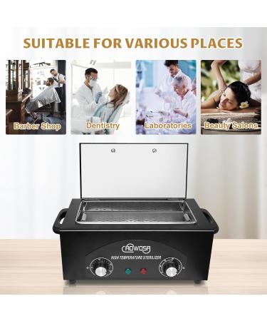 High Temperature Metal Tool Cleaning Box - 2L Dry Heat Cabinet for Beauty & Barber | Nail & Hair Tool Sterilizer with Timer & Adjustable Temp Settings - Buy Online on GoSupps.com
