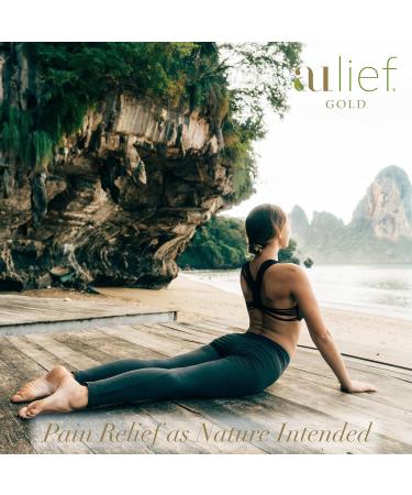 Gold Natural Pain Relief Cream - Herbal & Chemical-Free Ointment for Muscle & Joint Pain - 7 Oz Tube - Buy Online on GoSupps.com