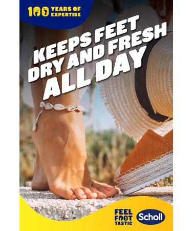 Scholl Fresh Step Antiperspirant Spray 96 gm (Pack of 2) Fresh 96 g (Pack of 2) - Buy Online on GoSupps.com