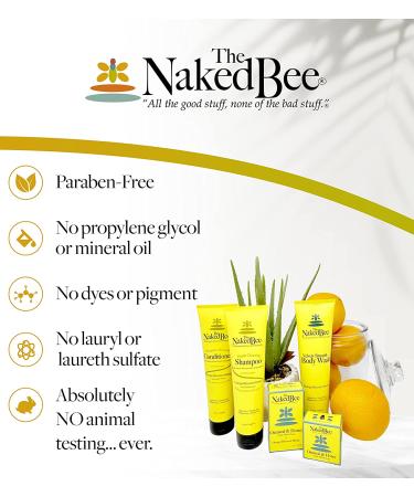The Naked Bee 2oz Restoration Foot Balm - Orange Blossom Honey | Moisturizing Foot Care Solution - Buy Online on GoSupps.com