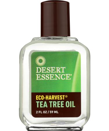 Desert Essence Tea Tree Oil - Eco-harvest 2-Ounce 0.25 Bottle