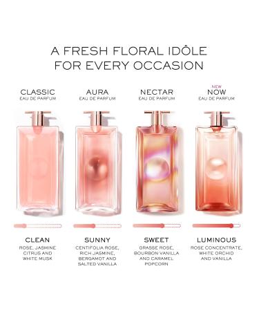 Lanc me Id le Now Eau de Parfum - Long Lasting Fragrance with Notes of Rose Musky Orchid Accord & Vanilla - Luminous & Floral Women's Perfume 0.85 Fl Oz (Pack of 1) - Buy Online on GoSupps.com