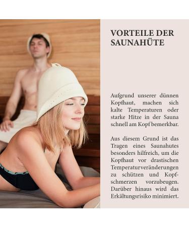 Lowell Saunahut - Stylish Filzhut for Men & Women | Essential Sauna Accessories & Guide for Ultimate Wellness Experience - Buy Online on GoSupps.com