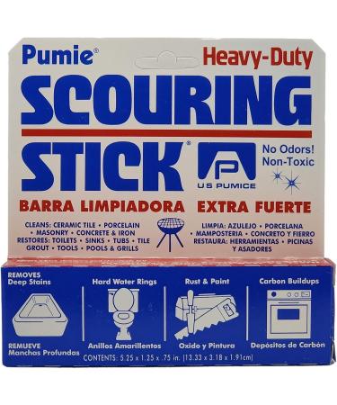 U.S. Pumice Heavy Duty Scouring Stick 3 Pack | Remove Hard Water Rings & Clean Pools | Foot Pumice Stone - Buy Online on GoSupps.com
