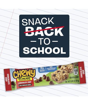 Quaker Chewy Granola Bars 25% Less Sugar Variety Pack (18 Pack) - 2 Flavors - Buy Online on GoSupps.com