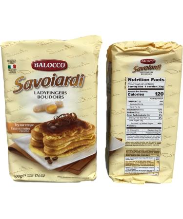 Balocco Savoiardi Lady Fingers - 17.6 oz (2 Pack)