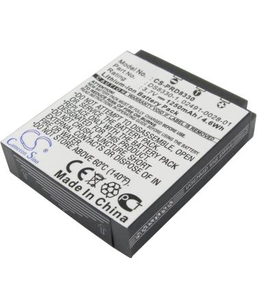 Replacement Battery for Voigtl nder Virtus D8/D800/W7/XM 8600 - 1250mAh/3.7V International Shipping - Buy Online on GoSupps.com