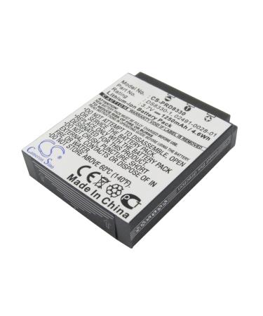 3.7V 1250mAh 02491-0028-00 02491-0028-01 Battery Replacement for CS-PRD8330