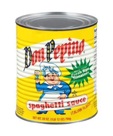 Don Pepino Spaghetti Sauce, 28 Ounce (Pack of 12)