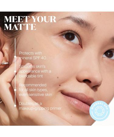 Supergoop! Mineral Mattescreen SPF 40 - Pack of 2 | 100% Mineral Oil-Free Sunscreen Minimizes Pores & Shine Water Resistant - Buy Now - Buy Online on GoSupps.com