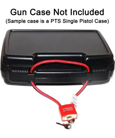Premium Tactical Supply Cable Gun Lock with Key (15) - California Approved Safety Device | Secures Pistol, Rifle, Shotgun, Revolver | 1 Pack - Buy Online on GoSupps.com