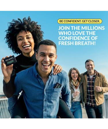 Zelmin's Minty Mouth Breath Freshener - 3 Pack, Long Lasting Bad Breath Treatment for Adults, Alcohol Free & Gluten Free - Buy Online on GoSupps.com