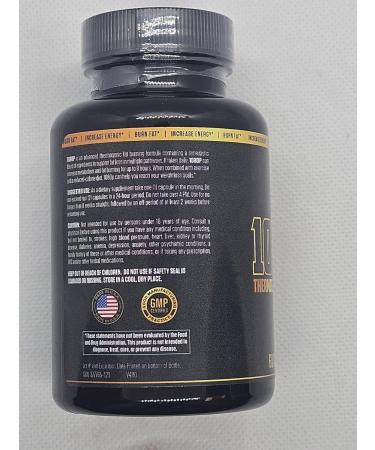 1080p Thermogenic Energy Burn - #1 Rated Energy & Pre Workout for Men & Women - Supports Healthy Metabolism - With L-Carnitine  Yohimbe Bark  Green Tea  Caffeine - 120 Servings - Buy Online on GoSupps.com