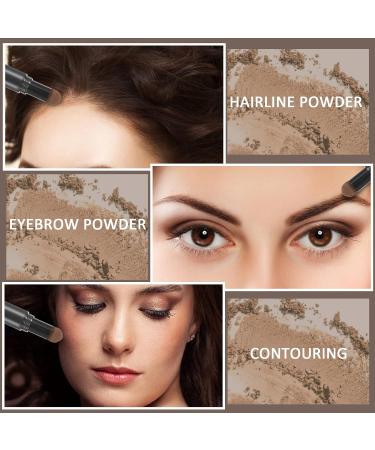 Boobeen Hairline Powder Stick Root Cover - Instant Hair Shadow Concealer for Thinning Hair | Waterproof & Long-lasting Formula - Coffee - Buy Online on GoSupps.com