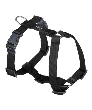 Chaba Guard dog harness Small dogs Anti Zug and choking dishes dog small with control classic step in adjustable dog harness convenient light breast harness Dog harness running dishes black