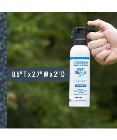 SABRE Frontiersman Practice Bear Spray - 7.9 oz Inert Canister for Confidence in Use - Buy Online on GoSupps.com