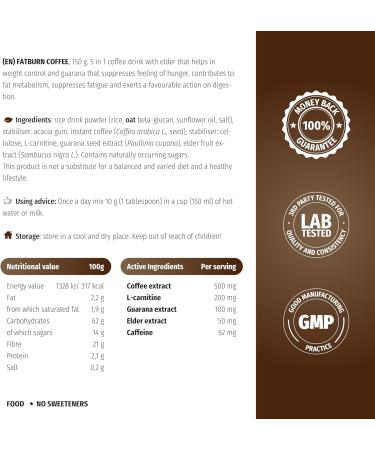 Nature's Finest Night FatBurn Extreme + OK!Fatburn Coffee | Natural Fat Burning - Boost Metabolism and Energy - Support Weight Loss | Morosil L-Carnitine Guarana | 275 g for 25 Days by Nutrisslim - Buy Online on GoSupps.com