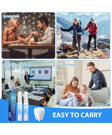 Gum Therapy Gel 2 pcs Tooth Whitening Pens Gum Treatment Gel Teeth Whitening Pen - Buy Online on GoSupps.com