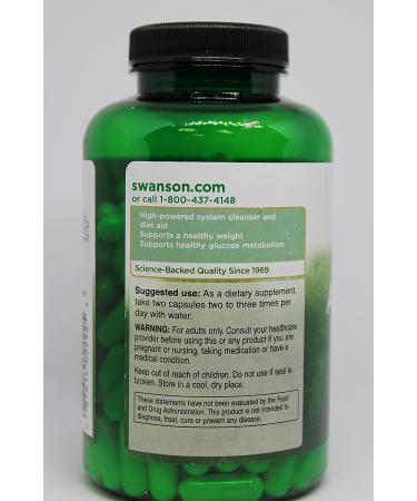Swanson Apple Cider Vinegar Capsules - Weight Loss & Digestive Health Support - Metabolism & Glucose Maintenance - 180 Capsules - Buy Online on GoSupps.com