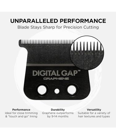 Buy COCCO Digital Gap Ambassador Graphene Trimmer Blade - ADGT-G Replacement for Hyper Veloce Pro & Veloce Pro | International Shipping Available - Buy Online on GoSupps.com
