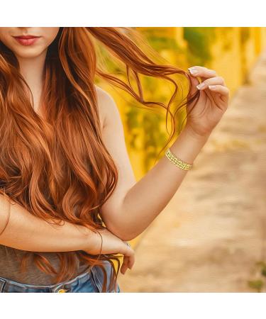 JEROOT 3X Strength Magnetic Bracelet for Women - Titanium Steel Gold Adjustable (3500 Gauss) - International Shipping Available - Buy Online on GoSupps.com