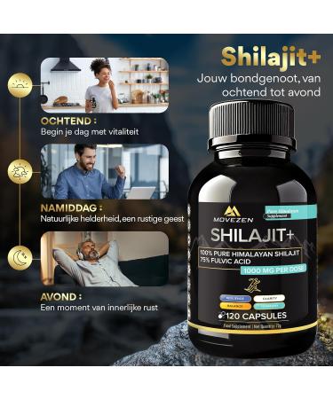 MOVEZEN Shilajit+ 100 pure Himalayan resin 30 g laboratory tested Mumijo Premium rich in 75 fulvic acid and more than 85 natural minerals Capsule - Buy Online on GoSupps.com
