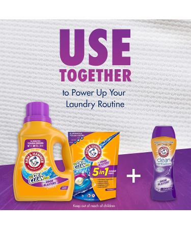 Arm & Hammer Plus OxiClean Odor Blasters Liquid Laundry Detergent - 75 Loads, Fresh Burst - 118.1 fl oz - Buy Online on GoSupps.com