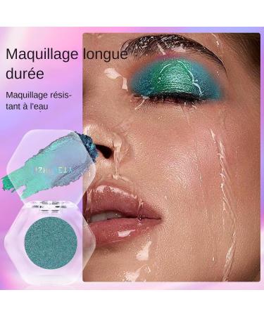  dewdat Unique Glitter Eyeshadow Cosmetic Eyeshadow 12X Long Lasting Glitter Makeup Eyeshadow for Women Unique | Unique Glitter Reflective Eyeshadow for - Buy Online on GoSupps.com