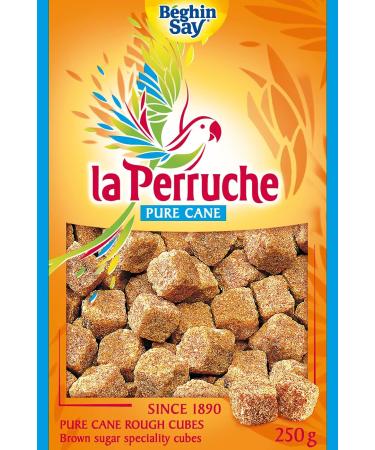 Pure Cane Sugar Cubes La Perruche Brown Sugar Specialty Cubes Premium Quality Perfect Portions 250g - Buy Online on GoSupps.com