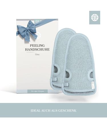 Buy Lowell Body Peeling Set with Peeling Glove - 500g Hammam Scrub for Body & Face - Coconut Gray - International Shipping Available - Buy Online on GoSupps.com