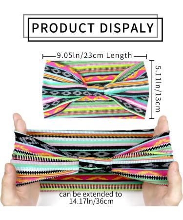 Kavya Wide Headbands for Women - Soft Elastic Hair Bands for Yoga and Fashion- Set of 1 - Buy Online on GoSupps.com