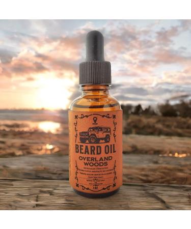 JTM Vintage Overland Woods Beard Oil - Premium Grooming for the Modern Man | Buy Internationally - Buy Online on GoSupps.com