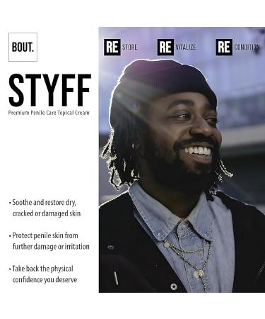 STYFF Natural Penile Health Cream - Revitalize Skin Reduce Redness & Chafing | 4 Oz International Shipping Available - Buy Online on GoSupps.com