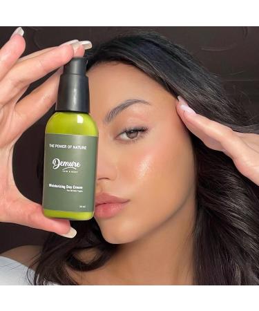 Moisturising Face Cream with Hyaluronic Acid & Sea Buckthorn | Aloe Vera & Vitamin E | All Skin Types | Soothes & Improves Elasticity - Buy Online on GoSupps.com