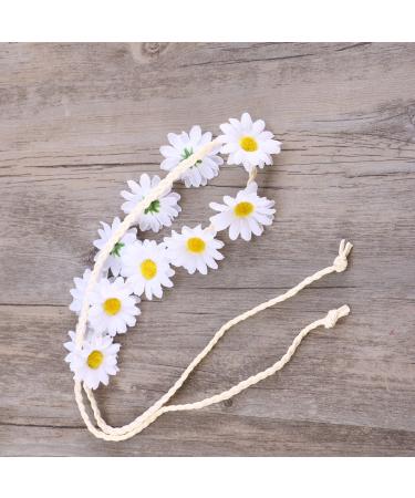 Frcolor Sunflower Crown Headband | Daisy Flower Wreath Bridal Headpiece for Festivals & Weddings - Shop Now! - Buy Online on GoSupps.com
