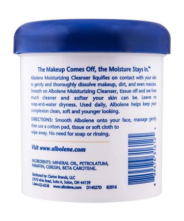 Albolene Face Moisturizer & Makeup Remover 12 oz - Fragrance-Free Cleansing Balm (2 Pack) - Buy Online on GoSupps.com