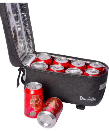 Disconano 8L Multifunctional Bicycle Rear Rack Bag - Carry Basketball/Football/Helmet - Hand/Ice/Lunch Bag - Gray - Buy Online on GoSupps.com