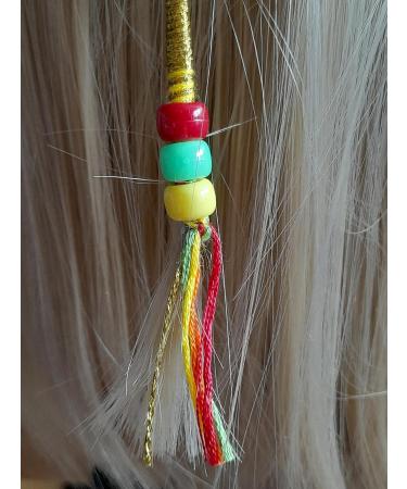 Fairy Hair Wrapping Kit - Girls Hair Accessories & Extensions | Hair Salon Styling Gifts for Girls | Festival & Party Hair for Women | Floss Wrapping DIY Kit - 10 Hair Wrap Set - Buy Online on GoSupps.com