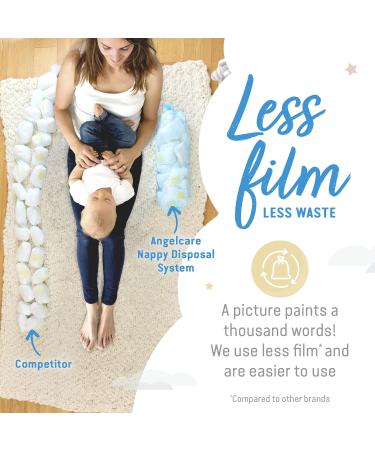 Buy Angelcare Diaper Pail Refill Pack Plus 3-Pack - Fits Comfort Comfort Plus Captiva & Deluxe Best Price & Fast International Shipping - Buy Online on GoSupps.com