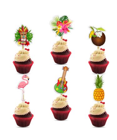 Seyal Aloha CupCake Topper Seyal Aloha Cupcake Topper