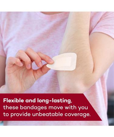 Dealmed Hydrocolloid Dressings 4 x 4 Extra Thin Bandages - Wound Care First Aid Kit Essential - Box of 10 - Buy Online on GoSupps.com