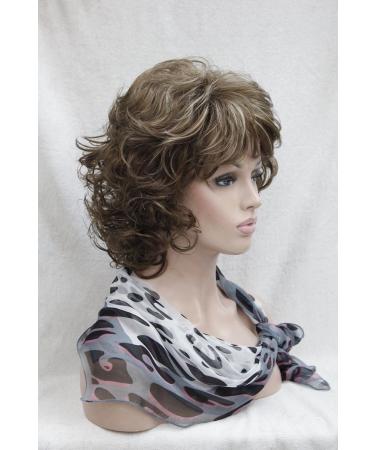 Lydell Kunsthaar Wig - Short Corrugated Style in Brown Black Blonde & Golden Brown #12TT26 | International Shipping Available - Buy Online on GoSupps.com